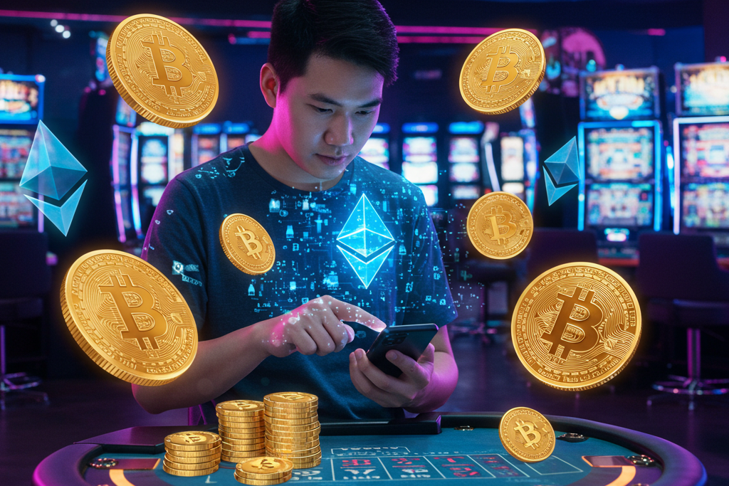 Cryptomonnaies et casinos